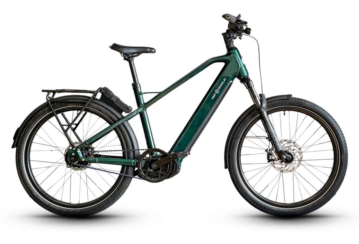 HNF Nicolai XD3 ALL TERRAIN Enviolo TR Intuvia Display schwarz bike innovations Mit Leidenschaft vorwarts