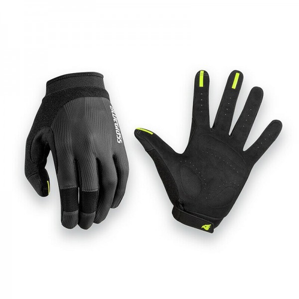 Bluegrass React Handschuhe black diverse Größen MTB Touchscreen-kompatibel