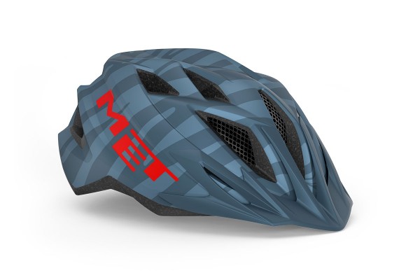 MET Helm Crackerjack petrol blue matt Gr. UN 52-57 cm Fahrrad Kopfschutz Sicherheit