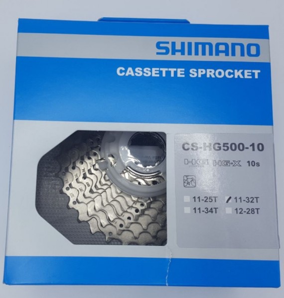 Shimano Kassette CS-HG500-10 10-fach 11-32Z MTB Originalverpackt