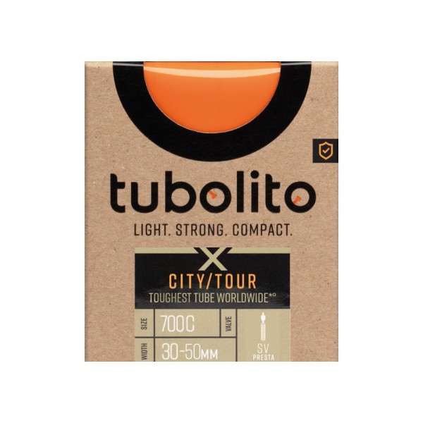 Tubolito X-Tubo-City/Tour-SV 28" 30-50 mm Schlauch Butyl doppelter Pannenschutz