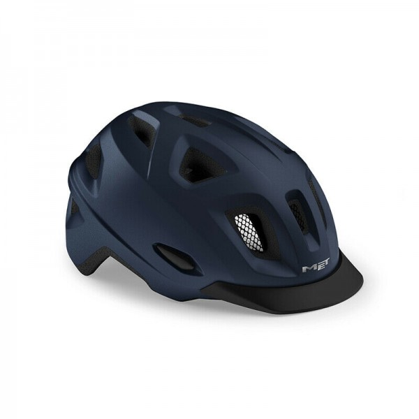 MET Mobilite Helm blue matt Gr. S/M 52-57 cm Urban City Fahrrad Kopfschutz Sicherheit