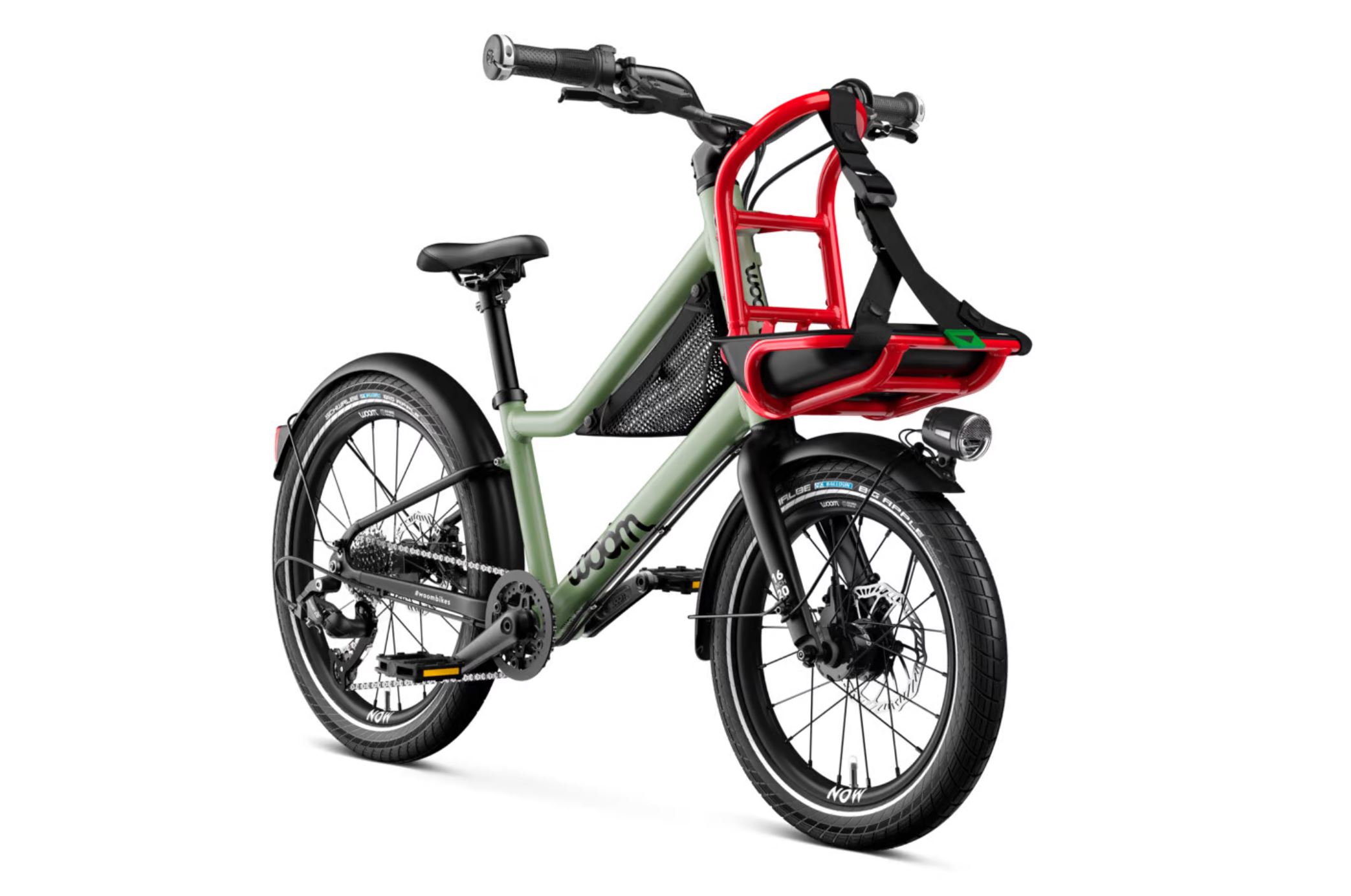 woom NOW 4 voll ausgestattetes Urban Lifestyle Bike mit Front