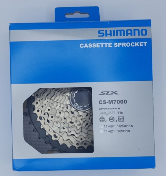 Shimano Kassette CS-M7000 11-fach 11-40Z SLX Stahl MTB Originalverpackung
