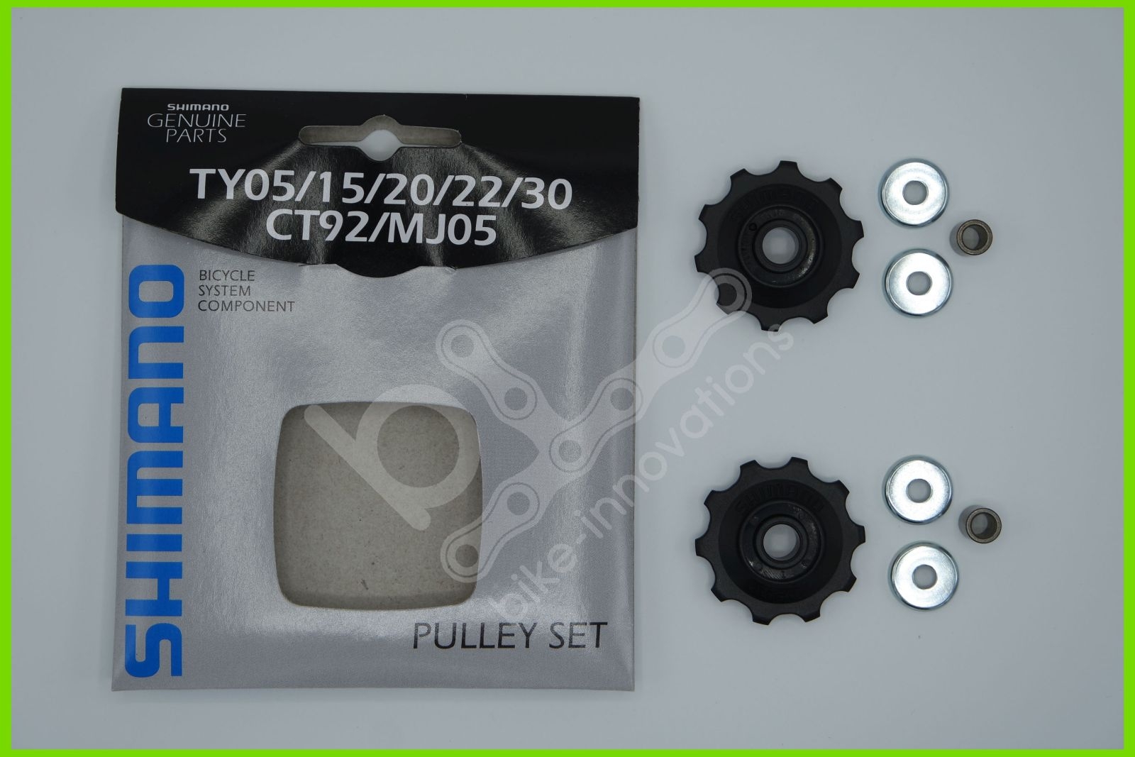 2 Alu Schaltrollensatz 9//10//11 fach Pulley Satz 11 zähne Shimano /& Blau