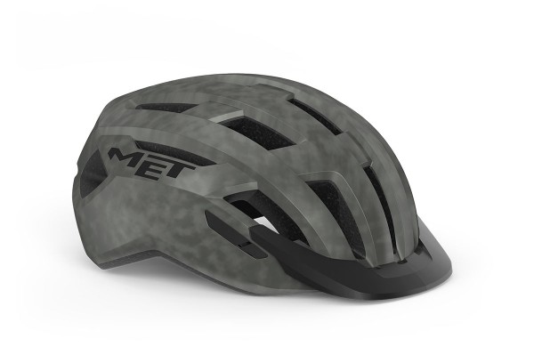 MET Helm Allroad titanium matt Gr. S 52-56 cm Fahrrad Kopfschutz Sicherheit
