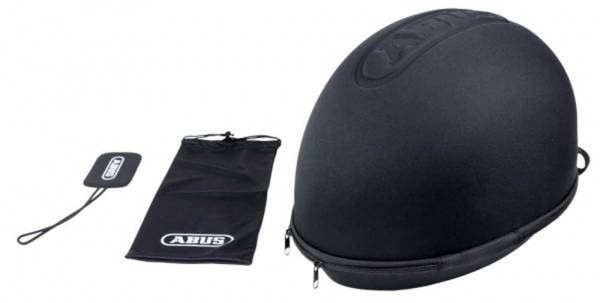 ABUS Helmtasche sportiv hardcover schwarz wasserabweisend