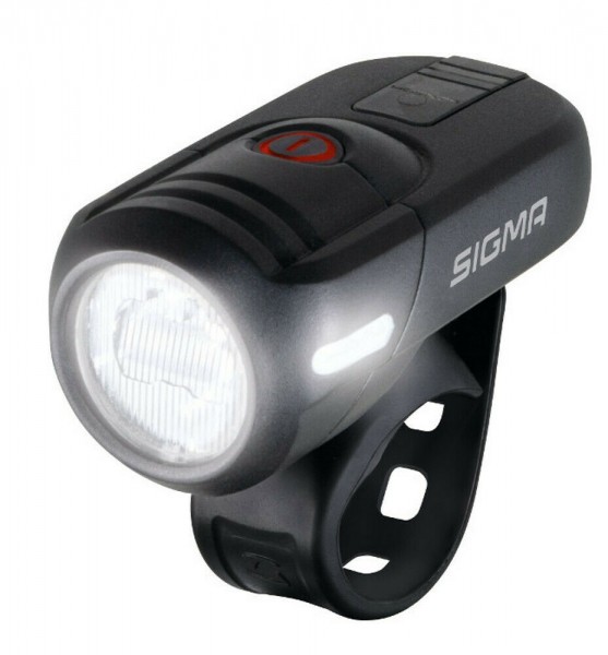 Sigma AURA 45 Beleuchtung Frontleuchte Micro-USB spritzwassergeschützt Osram LED