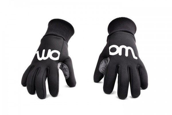 Woom WARM TENS Radhandschuhe Winter Gloves schwarz atmungsaktiv Kinder