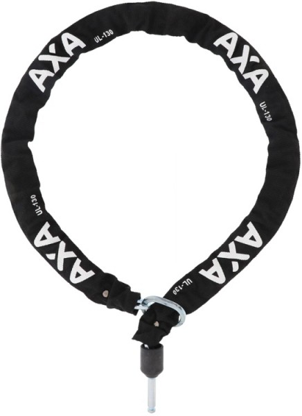 AXA ULC130 Plug-In-Kette Länge 130cm Nylonschutzhülle schwarz für AXA BLOCK XXL