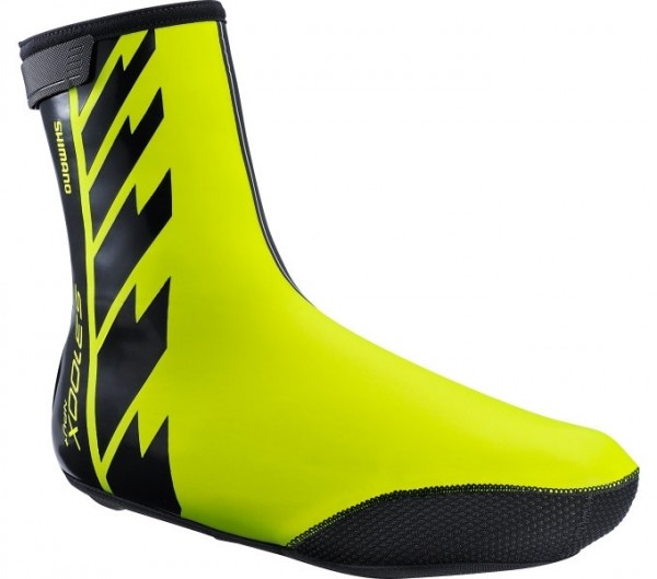 Shimano 3100X NPU+ Shoe Cover Neon Yellow Überschuh unisex MTB Winter wasserdicht