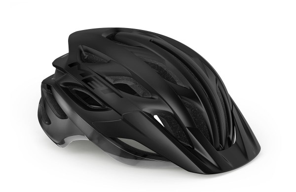 MET Veleno Helm black matt glossy Gr. L 58-61 cm Kopfschutz Sicherheit