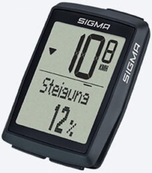Sigma Sport BC 14.0 CAD WL Computer wireless Fahrrad Geschwindigkeit schwarz