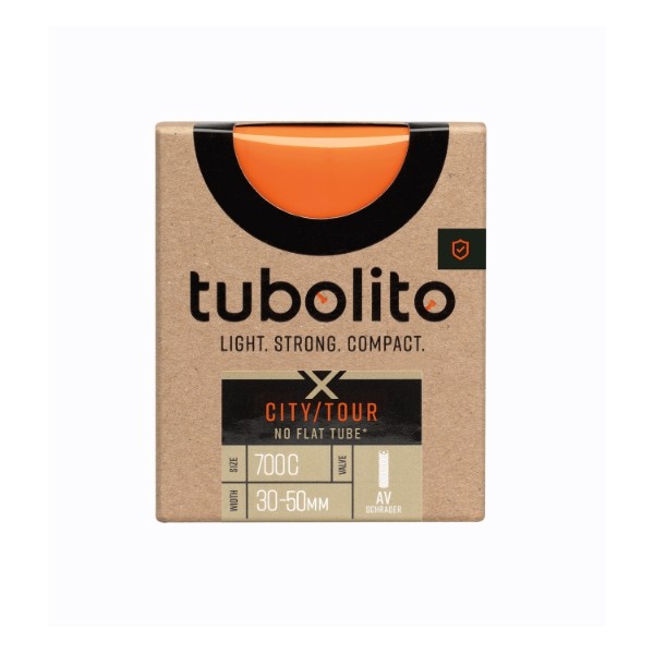 Tubolito X-Tubo-City/Tour-AV 28" 30-50 mm Schlauch Butyl doppelter Pannenschutz