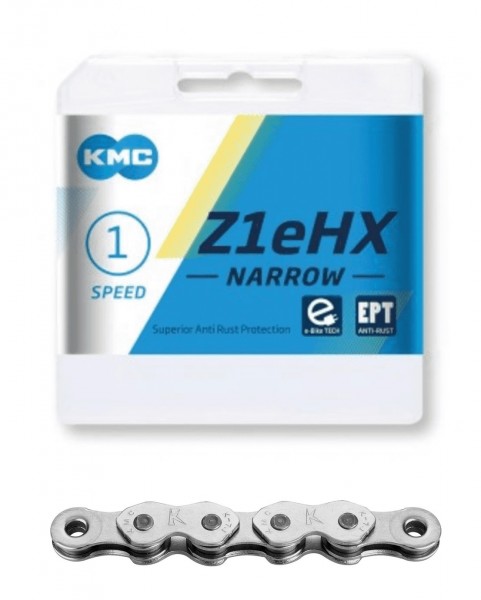 KMC Kette E-Bike Z1eHX Narrow EPT für 1-fach 128-Glieder