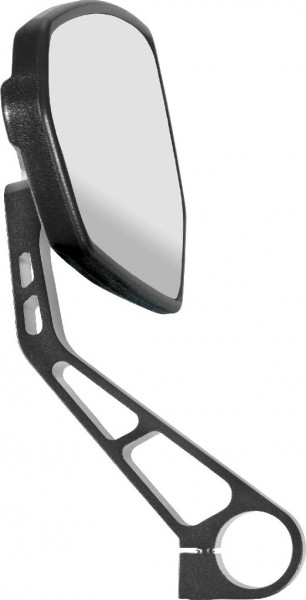 ergotec Spiegel M-77 kurzarm großer Spiegel Kunststoff/Alu schwarz ca. 145g